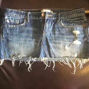 Denim skirt